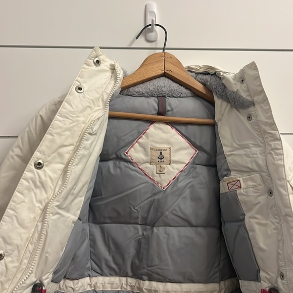 Girls Lands End Ski Jacket - Picture 4 of 7